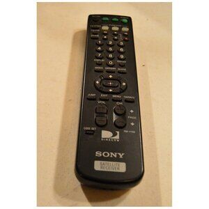 SONY DirecTV Satellite Receiver Remote Control RM-Y139